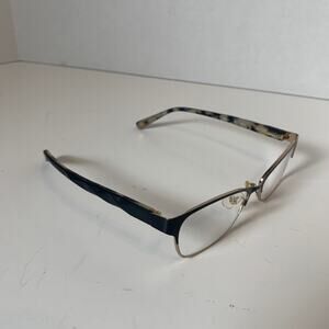 MarchoNYC Eastside Eyeglasses 53-16-135 Black Gold Frames Only